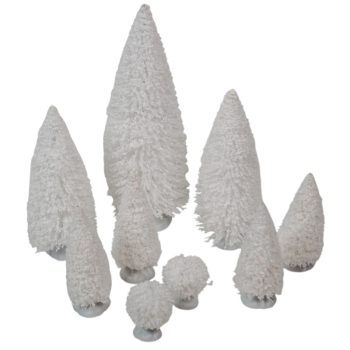 Mini fenyő fehér M4,5-22,5cm 9db-os