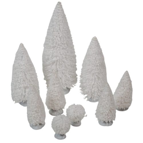 Mini fenyő fehér M4,5-22,5cm 9db-os