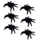 Pók halloween 8cm 6db-os