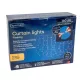 Fényfüggöny sorolható 160 LED-es 2x1m transzarens flash adapteres meleg