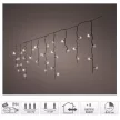 Jégcsap 259 LED-es időzítős programos adapteres 1100x50cm meleg