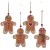 Mézeskalács figura akasztós filc 10cm 