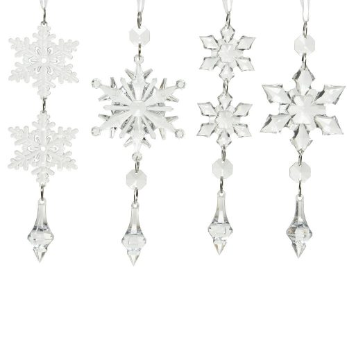 Hópihés akril dísz 16cm