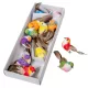 Madárka csipesszel 10cm 12db-os csomag