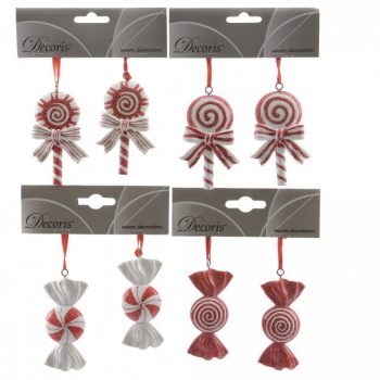 Nyalóka-cukorka akasztós 7,5cm 2db-os csomag