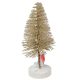 Mini fenyő pezsgő glitteres M25cm