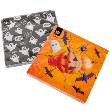 Szalvéta helloween 33x33cm 16db-os