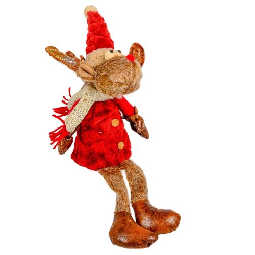 Lógólábú szarvas textil M25cm