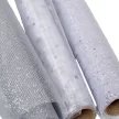 Organza tekercs ezüst mintás 35x200cm