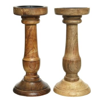 Gyertyatartó mangófa 25cm