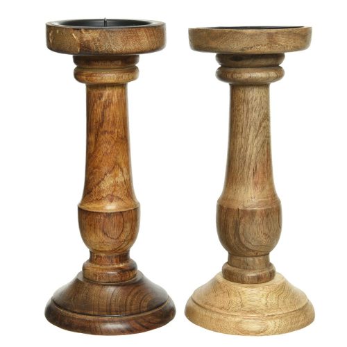 Gyertyatartó mangófa 25cm