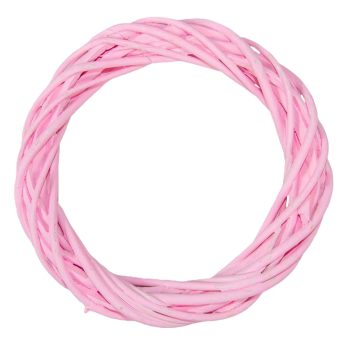 Vessző alap rózsaszín 15cm