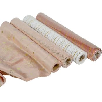 Metál mintás bársony tekercs 35x200cm