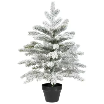 Fenyőfa havas cserépben Grandis M60cm 