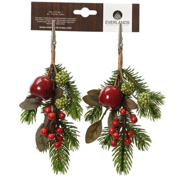 Bogyós pick csiptetős 22cm 2db-os