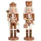 Diótörő figura fa mézeskalácsos M18cm 