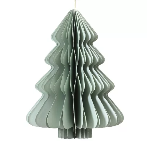 Origami papír fenyő menta M20cm