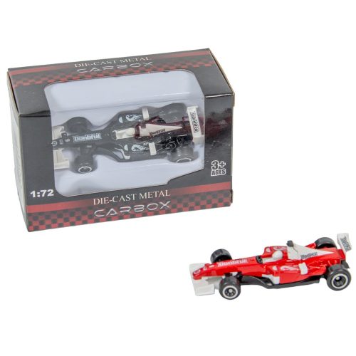 Versenyautó fém 8cm mix