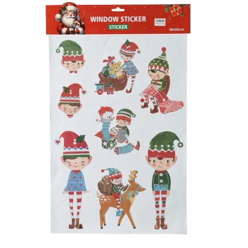 Matrica manó figurákkal 56x38cm