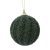 Gyöngyös gömb műa. fenyő zöld 8cm