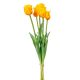 Papagáj tulipán gumi 5v. narancssárga M46cm 12db/#