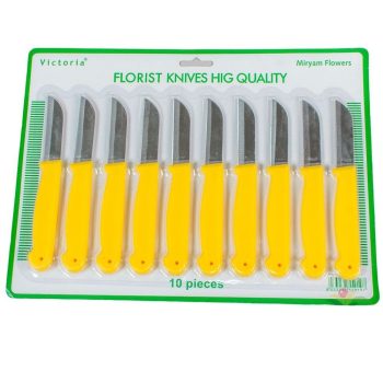 Virágos kés 16cm 10db-os