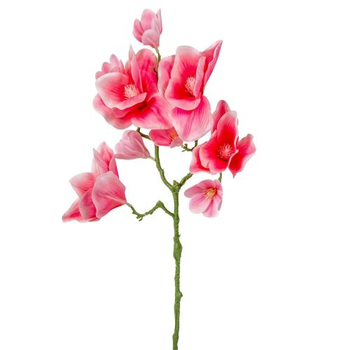 Magnólia ág gumi rózsaszín M57cm 24db/#