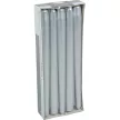 Metál  szálas gyertya 240x22mm ezüst 10db/csom (db ár)
