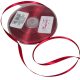 Szatén szalag Burgundy 6mmx50m 