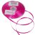 Szatén szalag Fucsia 6mmx50m 
