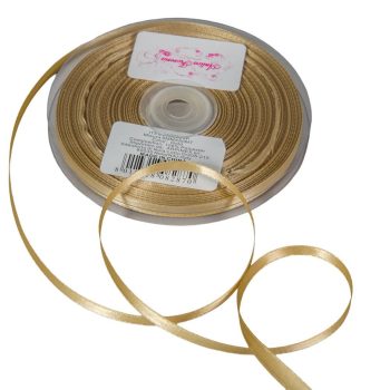 Szatén szalag Gold 6mmx50m