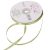 Szatén szalag Sage green  6mmx50m