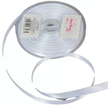 Szatén szalag White 10mmx50m