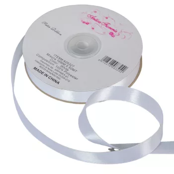 Szatén szalag White 16mmx50m