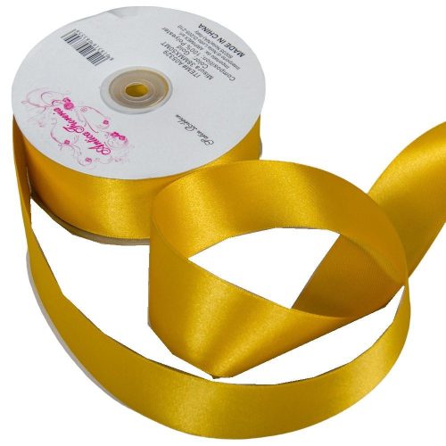 Szatén szalag Gold 38mmx50m