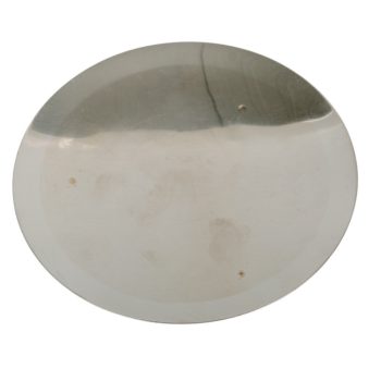 Gyertya alétét fém D12cm