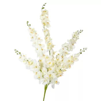 Orchidea ág 5ágú krém M110cm 6db/#