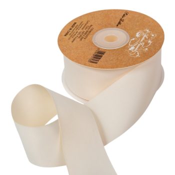 Szatén szalag matt Natural 38mmx20m