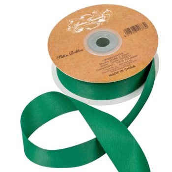 Szatén szalag matt DarkGreen25mmx20m