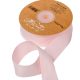 Szatén szalag matt Pink 25mmx20m