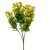 Mezei virág díszítő 5ágú sárga M35cm 72db/#