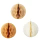 Papír lampion gömb mix 25cm