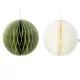 Papír lampion gömb mix 25cm