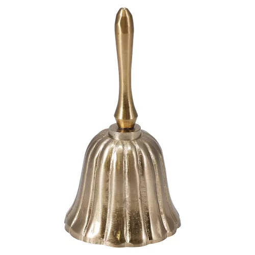 Csengő aluminium arany 12cm
