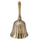 Csengő aluminium arany 12cm