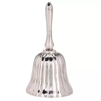 Csengő aluminium ezüst 12cm