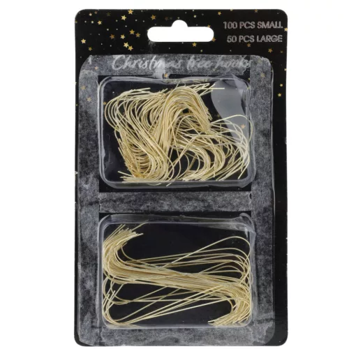 Karácsonyfadísz akasztó 3,5-5cm 150db-os