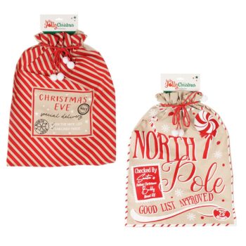 Karácsonyi ajándék zsák 50x70cm