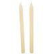 Szálas gyertya hatszög ivory 27cm 2db/csom (db ár)