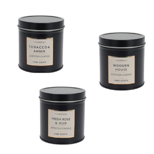 Illat gyertya fém tégelyben M8x7cm